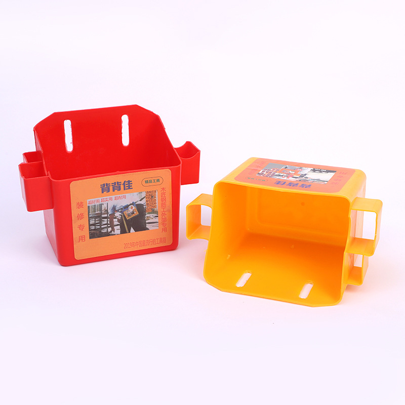 Caja de uñas espalda buena Caja de Herramientas herramientas de construcción herramientas de decoración de uñas bolsa de cintura caja de uñas de madera caja de uñas de plástico