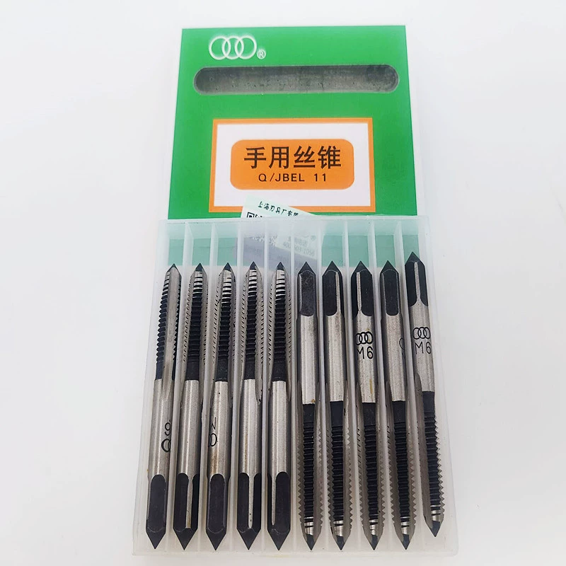 Набор ручных метчиков Sanquan от Shanghai Blade Tool Factory, метчик головной + метчик промежуточный, 2 предмета, M2-M12, оригинальный продукт