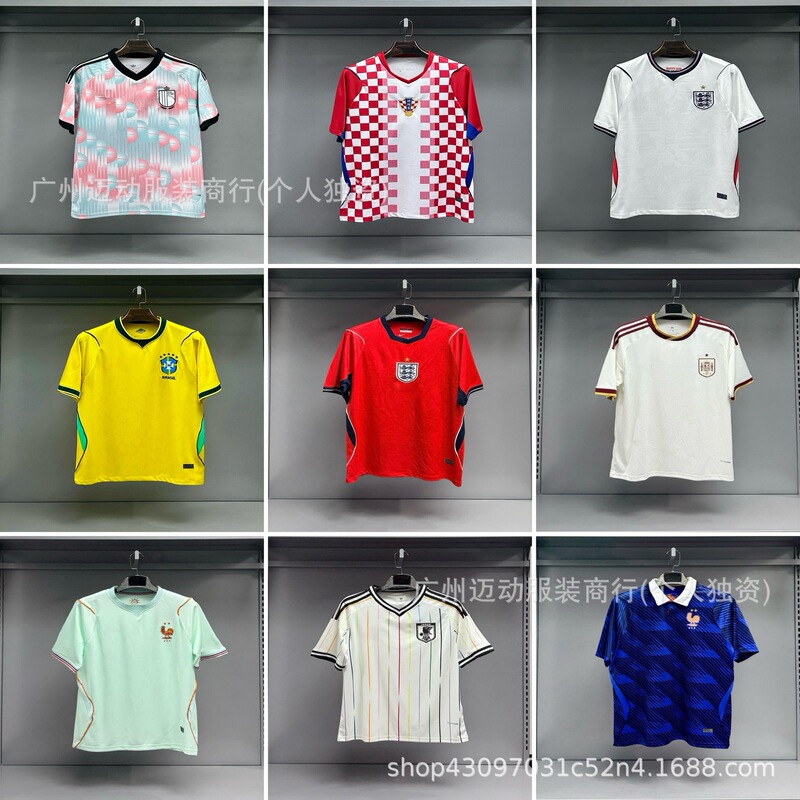 2627 Usa, Canada, Mexico World Cup National Team Argentina, England, Brazil, Usa, Mexico Football Jerseys Home and Away 2627 Usa, Canada, Mexico World Cup National Team Argentina, England, Brazil, Usa, Mexico Football Jerseys Home and Away