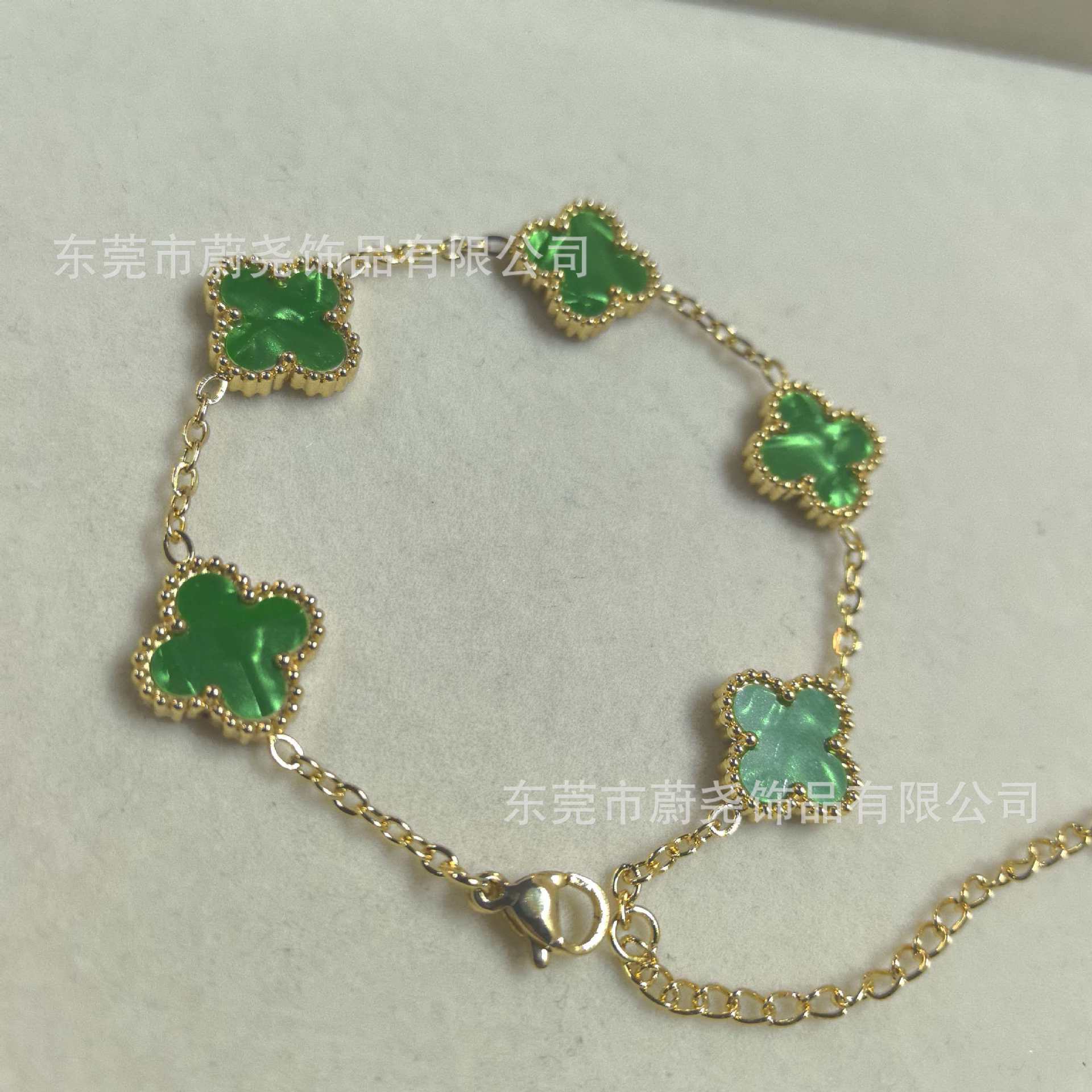 13mm 양면 - 다채로운 녹색