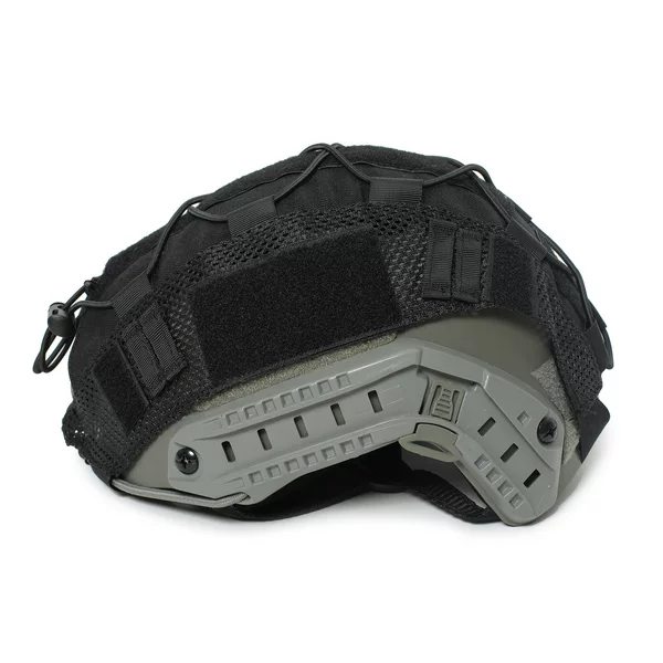 Outdoor Tactical Fast Helmet Camouflage Cover with Elastic Rope, Camouflage Cs Russian Tactical Helmet Cover Equipment