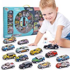 子供用慣性回力合金小型自動車金属レーシングモデル男の子トレーニングプレゼント