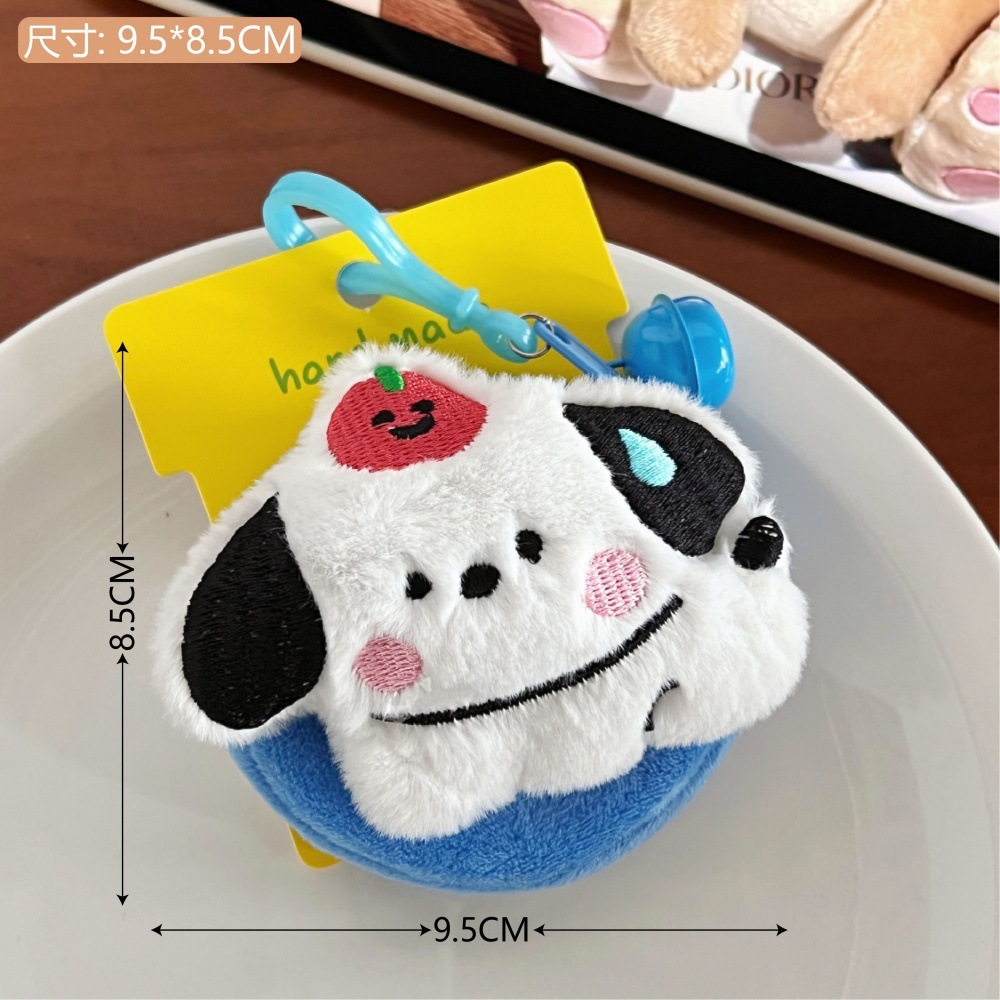 Cute muñeca pingüino bolso de cambio colgante chica corazón muñeca paquete de datos de cable bolsas de almacenamiento de lápiz labial bolsas de auriculares al por mayor image 18
