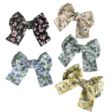 韩国头饰原创手工大蝴蝶结韩版碎花时尚发饰品布艺配饰品辅料鞋花