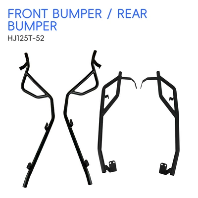 Suitable for Haojue Tiger Shark VX125 crash guards, anti-fall protection, front and rear bumpers, motorcycle anti-collision modification parts