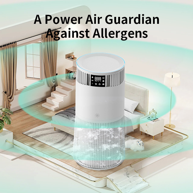 Pj11Wifi Intelligent Control Formaldehyde Removal Pm2.5 Odor Removal Air Purifier Household Pet Air Purifier