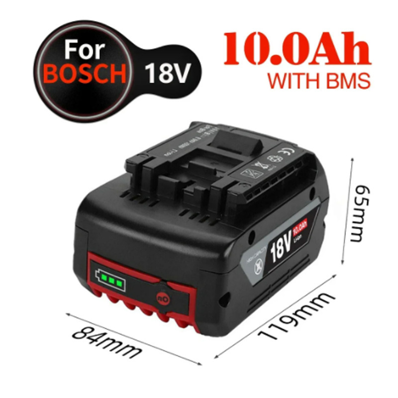 BOSCH18V 10A電動工具リチウムイオン充電電池GSR BAT61 8BAT610に代わる|undefined