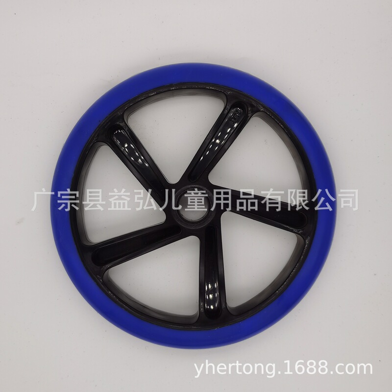 Source Factory 8inch Pu Wheel Silent and Wear-Resistant 200mm Polyurethane Shopping Cart Front Wheel Adult Scooter Cart Wheel Source Factory 8inch Pu Wheel Silent and Wear-Resistant 200mm Polyurethane Shopping Cart Front Wheel Adult Scooter Cart Wheel