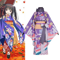 魔法少女小圓和服cos服裝二次元曉美焰小圓鹿目圓香cosplay扮演服
