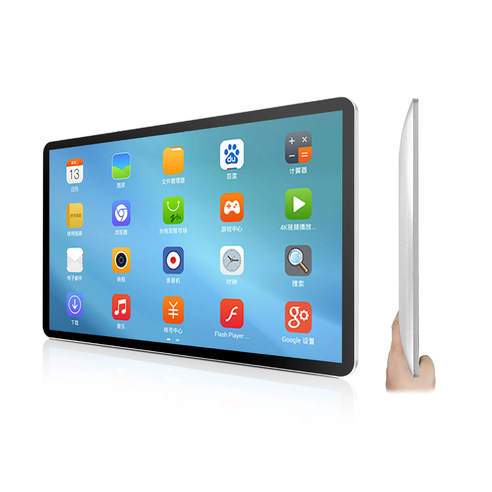 Ультратонкий 10,1" / 13,3" / 15,6" POE Android промышленный планшет, промышленное управление, моноблок, полностью плоский сенсорный экран