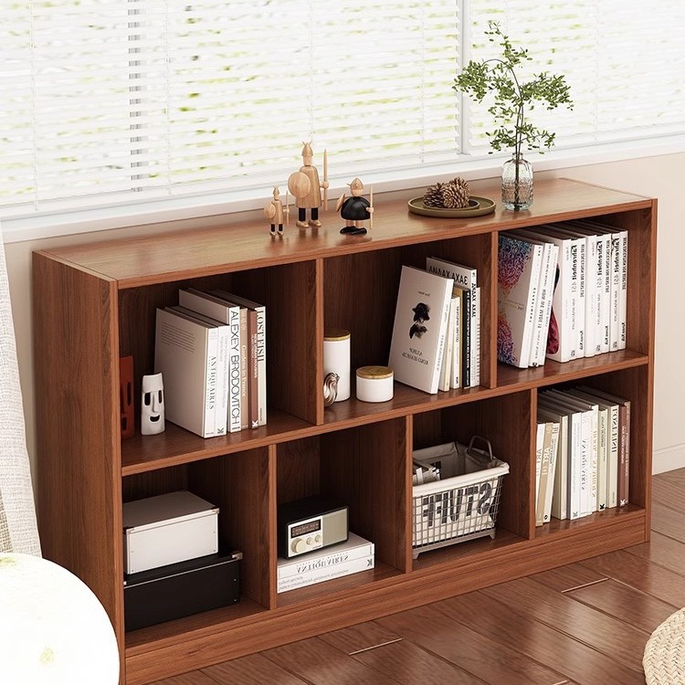 Estante de libro simple estante de piso sala de estar armario combinado armario de casa armario de almacenamiento armario de dormitorio armario bajo librería