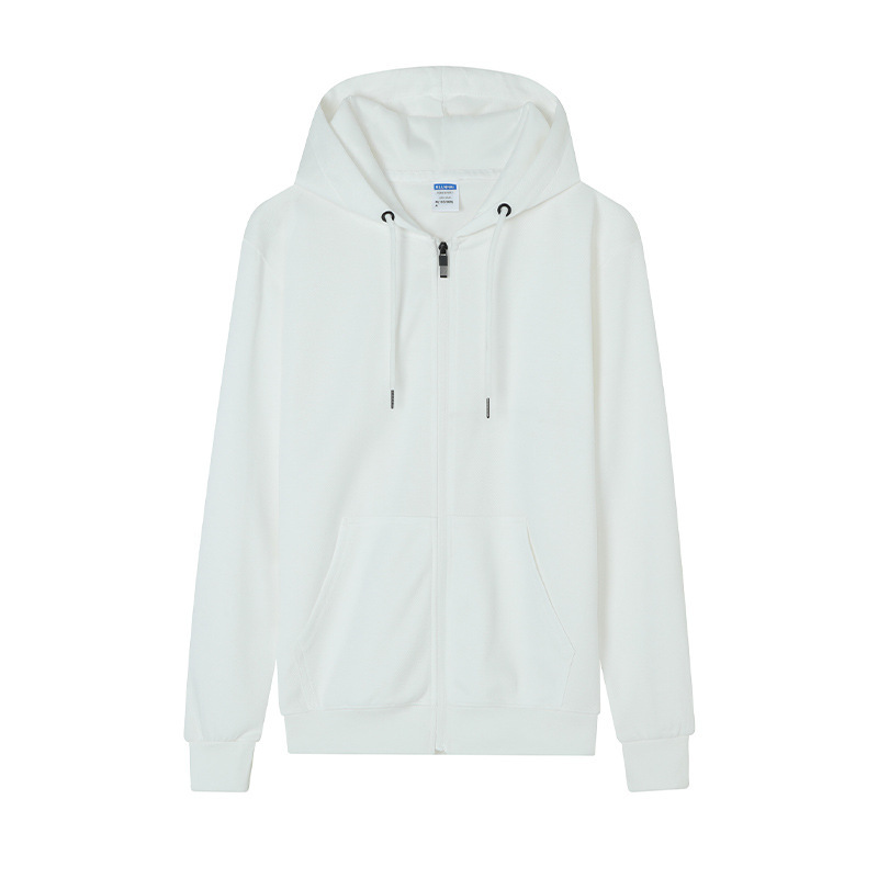 秋冬连帽开衫拉链卫衣定制印logo男女款企业工装工作服定制团队服|undefined