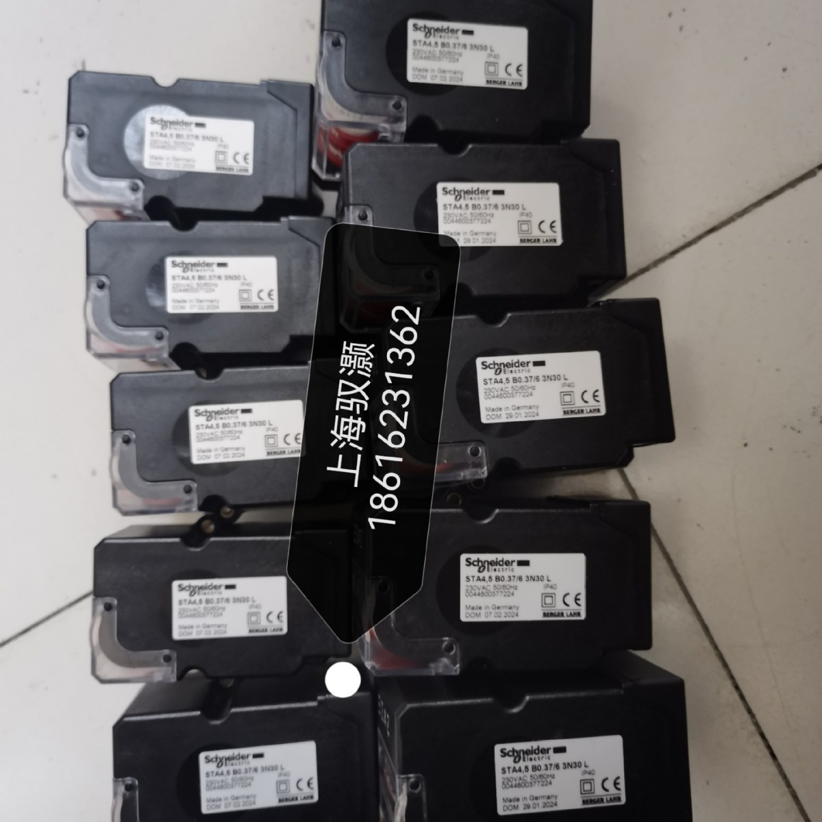STA4.5 B0.37/6 3N30L德国百格拉BERGERLAHR原装全新伺服电机特价