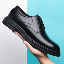 ����ƤЬ��8cm��ʿ��������Ь6CM������װ2023�¿�͸����Ƥ��Ь��