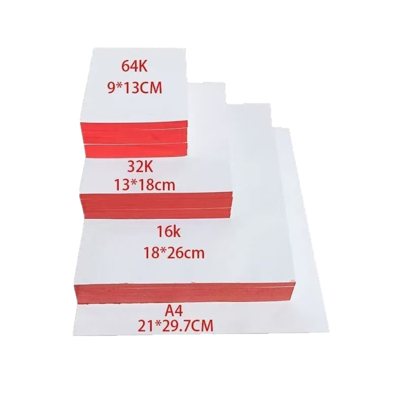 Papel de cálculo de estudiantes de matemáticas borrador de papel en blanco papel de verificación de cálculo papel de notas