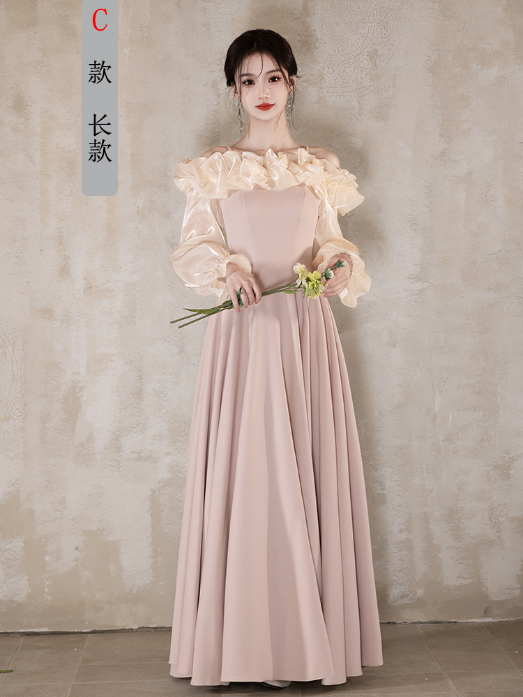 Lotus root pink c long style