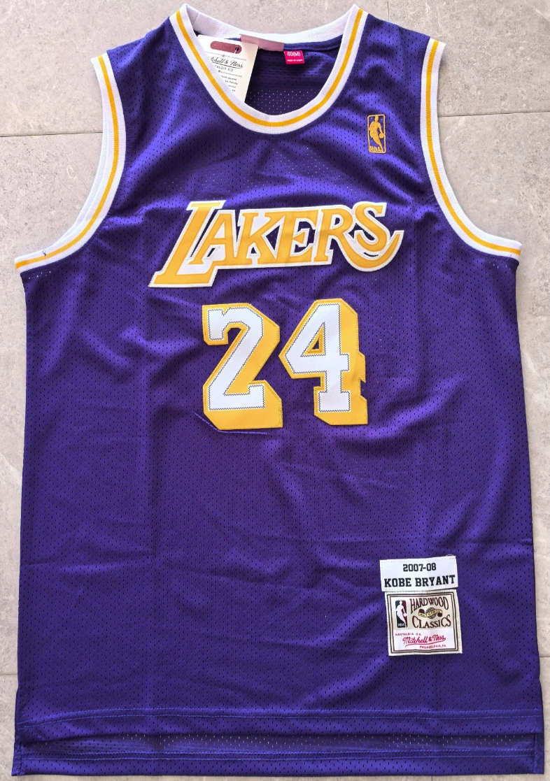 NBA вышитая баскетбольная майка No. 24 Kobe Мамба змея рисунок Kobe спереди No. 8 No. 24 Lakers Kobe Jersey