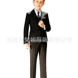 亚马逊新款套装男孩套装时尚休闲男孩礼服儿童套装派对西装服