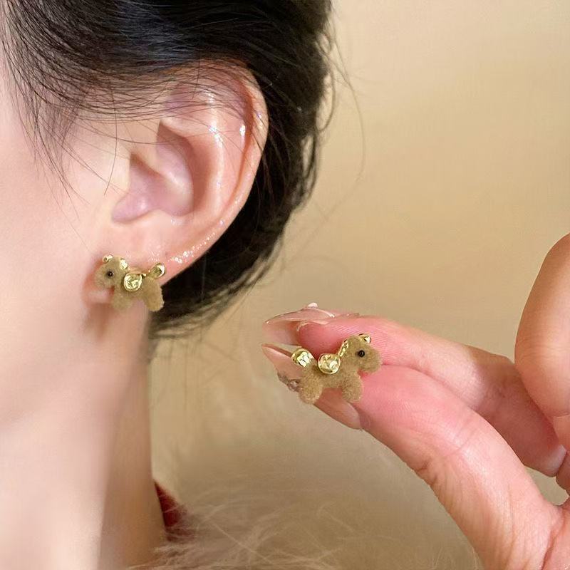 Long Tassel Drop Earrings For Women Vintage Silver Needle Style_voghion.com