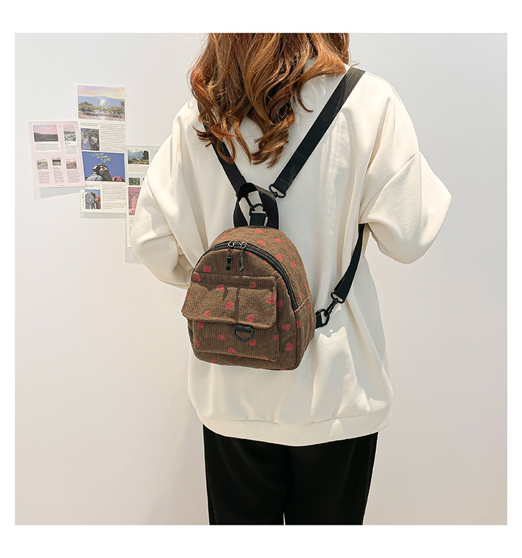 Strawberry Casual School backpack trim Kids backpack trim Functional backpack trim display picture 5