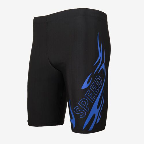 Xiaoshu men's five-point swimming trunks men's swimsuit hot spring high elastic quick-drying large size swimming trunks men's long swimming trunks