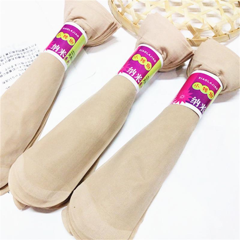 Medias cortas de pimienta de verano para mujer SUMINISTRO DE puesto ultrafino medias negras de color carne de terciopelo al por mayor