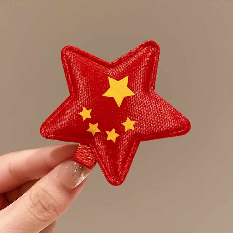 儿童发夹发卡头饰小女孩国庆发饰女童后脑勺侧边刘海夹bb夹鸭嘴夹|undefined