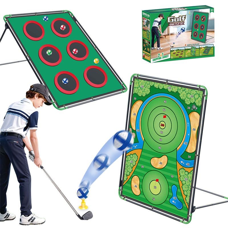 Niños indoor al aire libre juego de golf juego de lanzamiento juego de objetivos mat juguetes deportivos ociosos transfronterizos