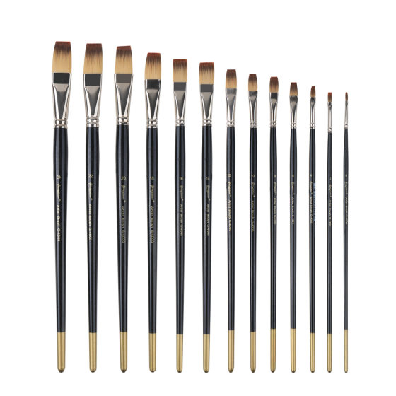 Giorgione Nylon Brush Digital Oil Painting Gouache Acrylic Brush Watercolor Painting Pigment suit Single Wholesale