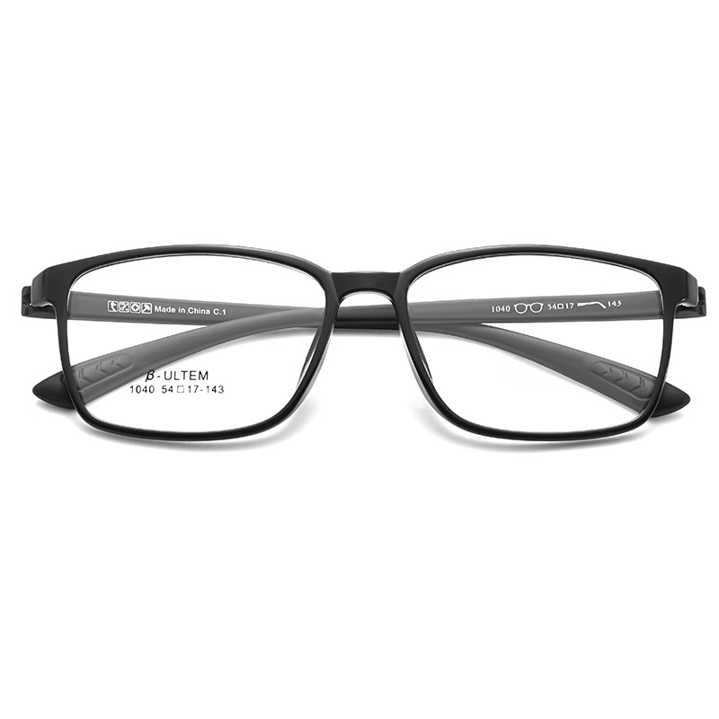 Negocios, ocio, luz, TR90, hombres y mujeres regulares, flexibles y no fáciles de romper, las gafas Danyang se pueden vender al por mayor