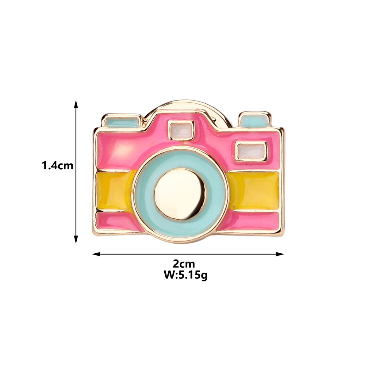 9g Weight Brooches Classification Daily Occasion Alloy Material Basketball, Football Pattern All Seasons Season Unisex Gender Plating Design Cute, Modern Style Style Cute Modern Style Pin Basketball Football Alloy Plating Unisex Brooches 5