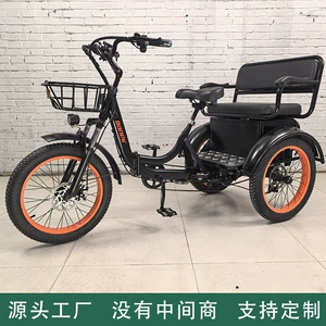 20-inch Electric Power-Assisted Tricycle with Front and Rear Frames