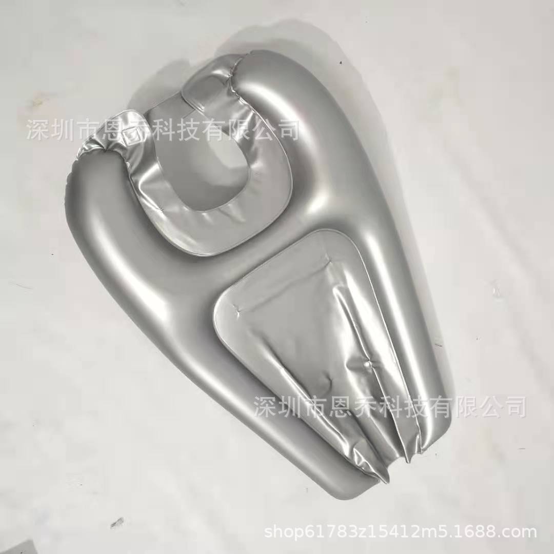 Bandeja inflable portátil del champú del cuidado del cabello bandeja inflable rápida del cuidado del cabello del PVC bandeja inflable conveniente