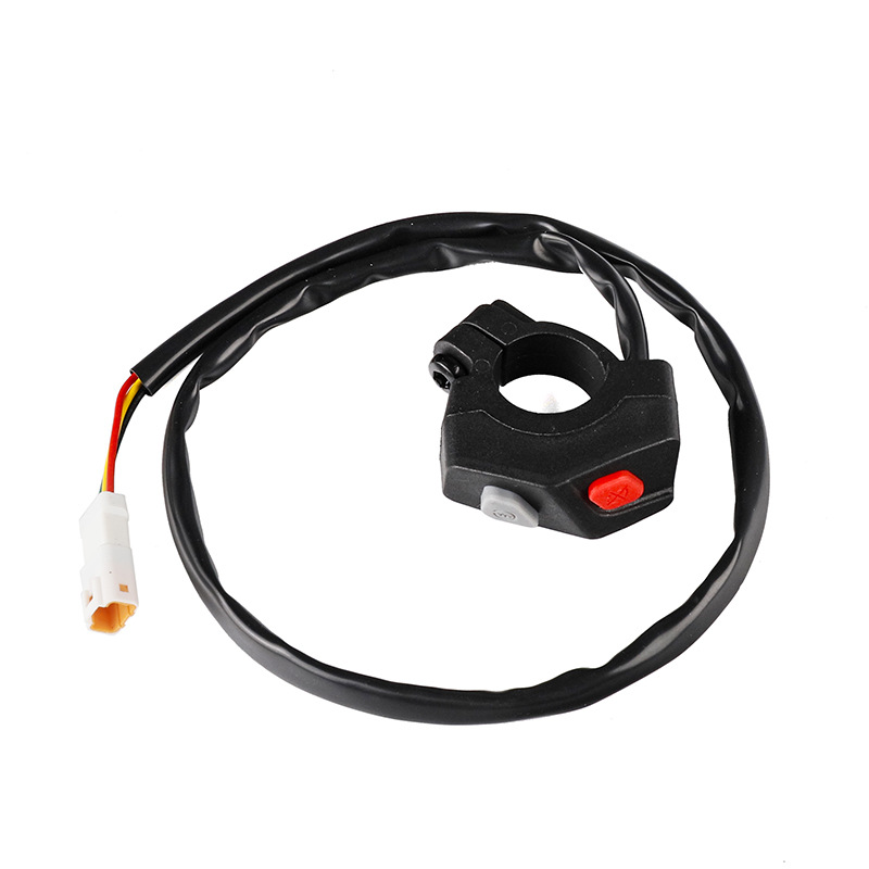 Motorcycle Modification Parts Dual-Function Ignition and Shutdown Button Switch Suitable for Ktm Husqvarna