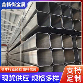 q235 大小口径厚壁方管 冷轧精密焊管 空心方通四方管 建筑工程用