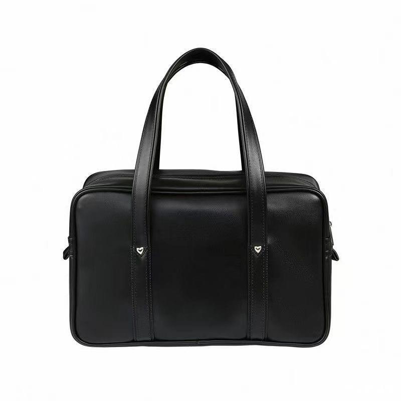 Bolsa jk original japonesa básica bolsa de estilo universitario grande bolsa de uniforme amor bolsa de estudiantes bidimensional portátil Y26