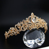 Metal hair accessory for princess for bride, crown