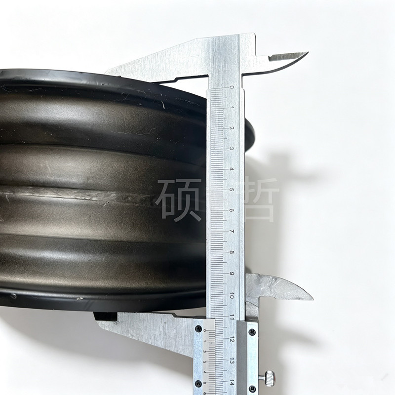 DIY four-wheel steel tube go-kart accessories, modified tricycle beach bike 8inch iron wheel hub rim hole spacing 100MM