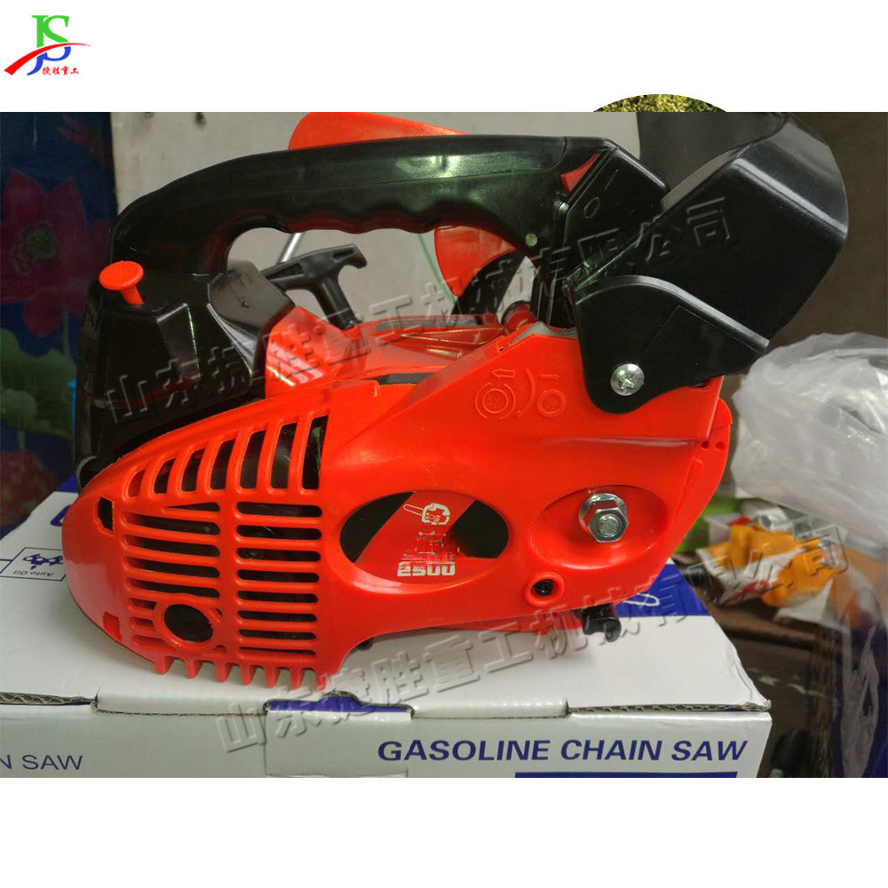 cortar madera forestal cortar ramas sierra de madera pequeña cadena de jardín sierra de gasolina pequeña máquina de tala portátil agrícola
