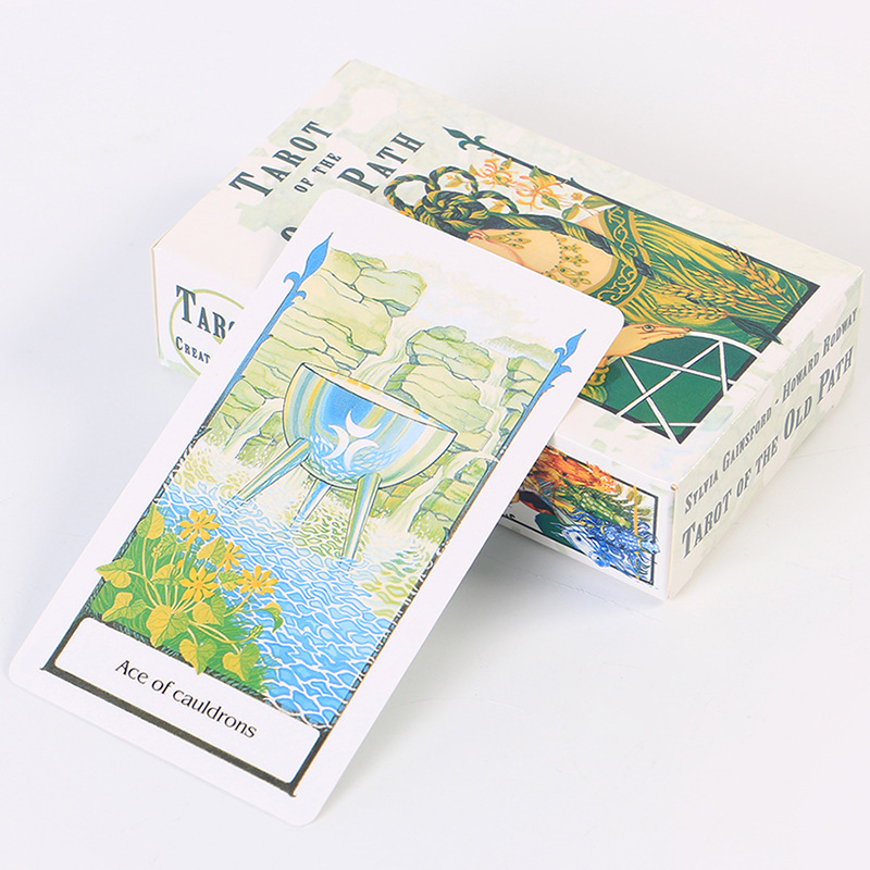 Tarot Of The Old Path Orakelkarten - Englisches Brettspiel_voghion.com