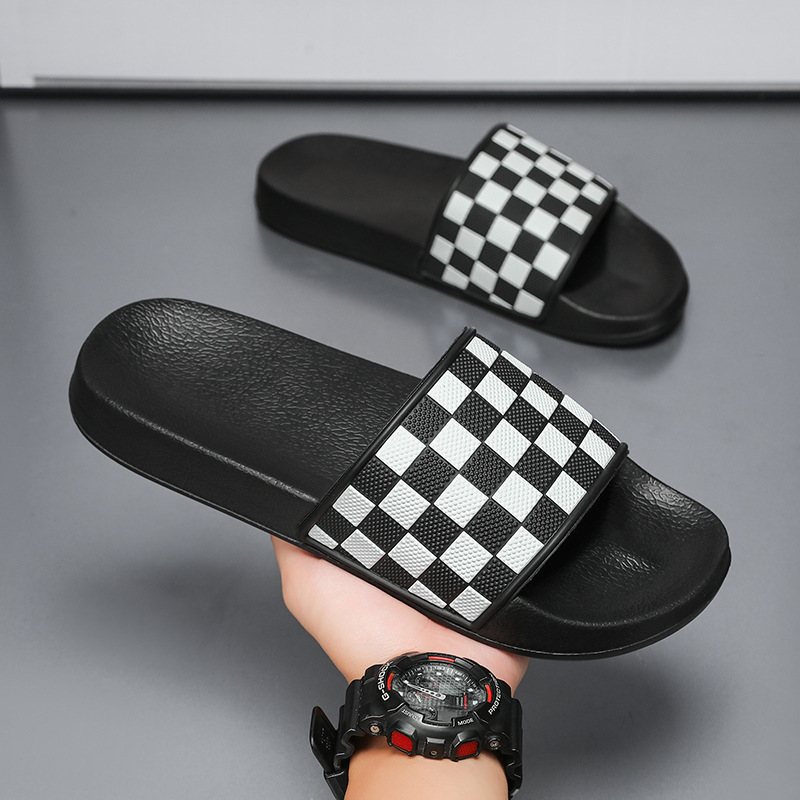 Summer Slippers for Men, Non-Slip, Large Size, Casual Outdoor Slippers, Same Style for Couples, Bathroom Bathing Slippers Summer Slippers for Men, Non-Slip, Large Size, Casual Outdoor Slippers, Same Style for Couples, Bathroom Bathing Slippers