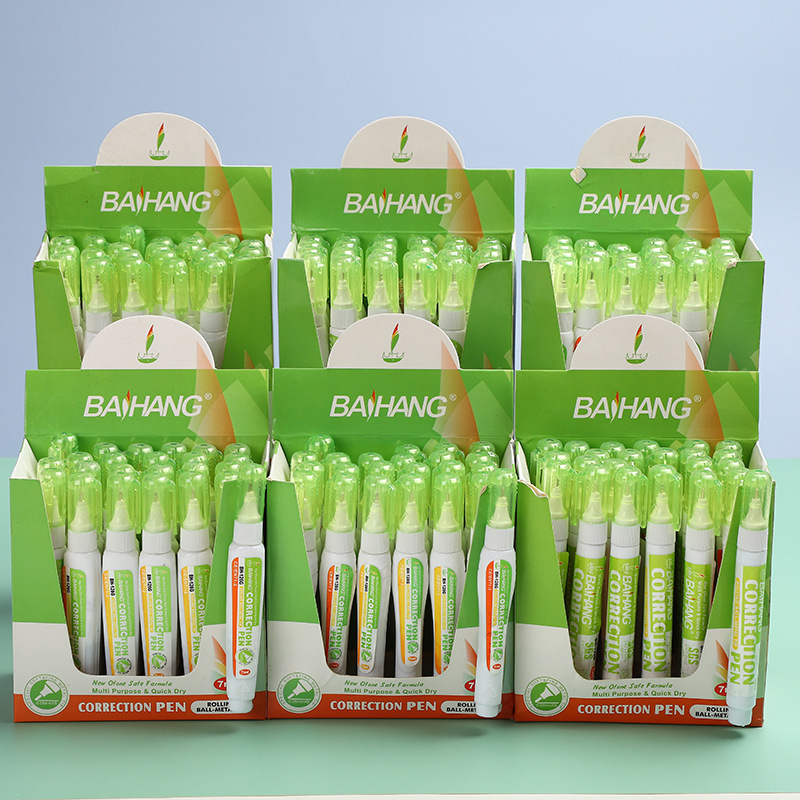 Cross-border office stationery correction liquid, quick-drying, safe and environmentally friendly, student correction liquid, traceless white correction liquid wholesale detail image 8