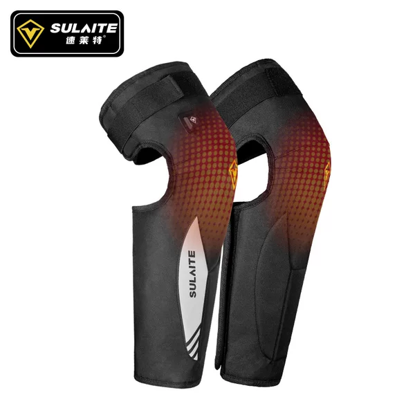 SULAITE motorcycle electric heating knee protector winter riding windshield long protector waterproof self-heating warm leg protector
