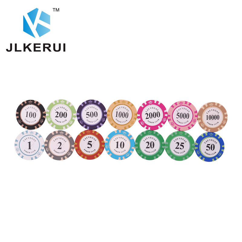 Fichas de baccarat mahjong avanzadas Texas Holdem Crown Chip Crystal Clear Coin Code Entretenimiento Crown Chip