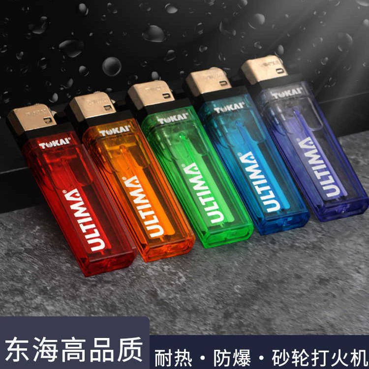 TOKAI/Tokai подлинный высококачественный термостойкий взрывозащищенный шлифовальный круг M4L одноразовая полупрозрачная зажигалка с открытым огнем