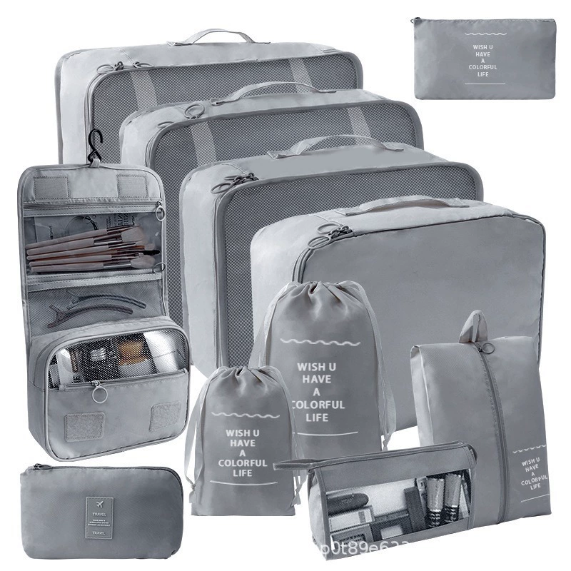 Handheld capacious storage bag, travel bag, set, organizer bag, high-quality style