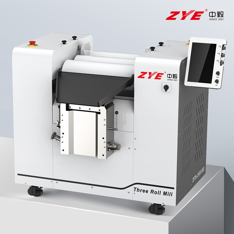 Zhongyi Zye Ceramic Three-Roller Machine Laboratory Planetary Nano Grinding Liquid Silicone Glue Three-Roller Grinding Machine Zhongyi Zye Ceramic Three-Roller Machine Laboratory Planetary Nano Grinding Liquid Silicone Glue Three-Roller Grinding Machine