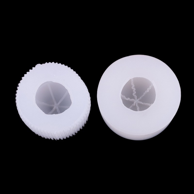 Mangosteen artificial silicona molde DIY hecho a mano jabón aromaterapia vela fondant chocolate hornear decoración Accesorios