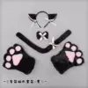 Hair hoop cat claw suit black