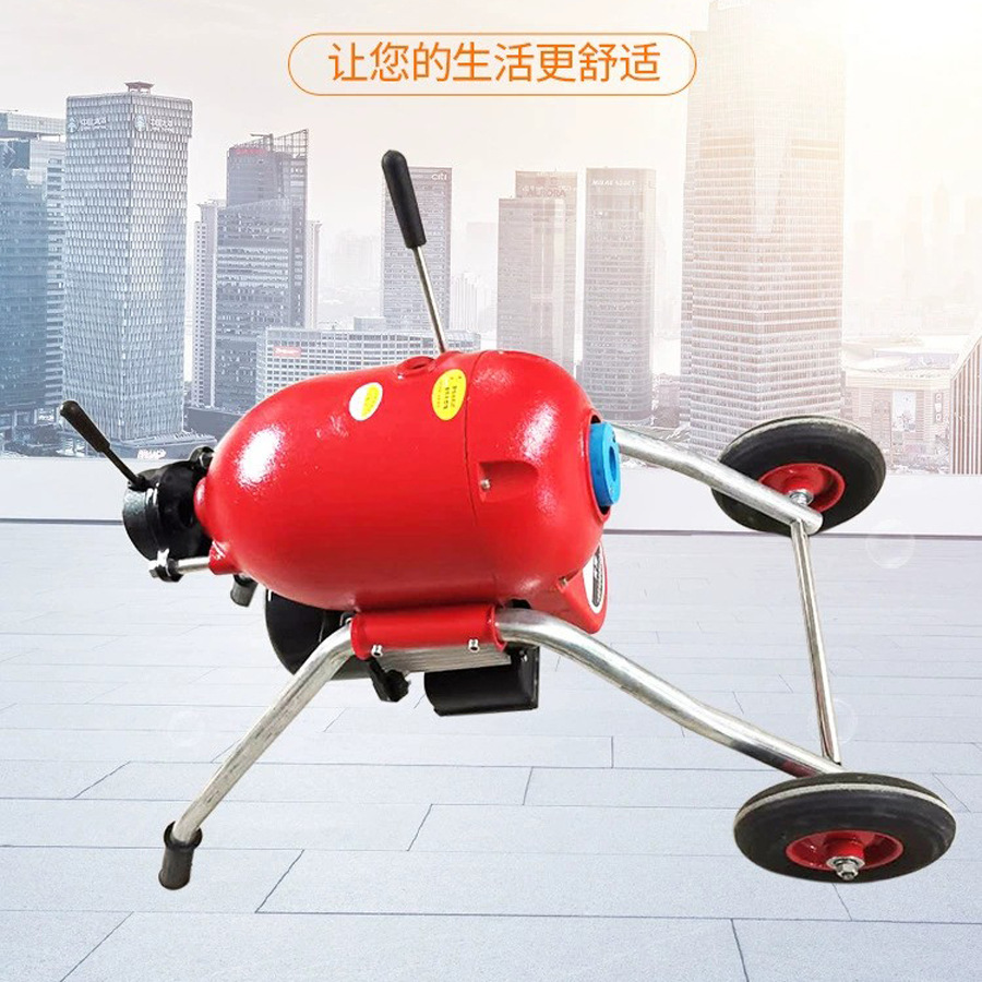 川益GQ-200型管道疏通机 下水道疏通机器 大功率室外管道清理机